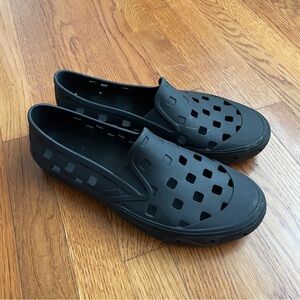 Vans Matt Black trek Slip-On Men's Shoes 10